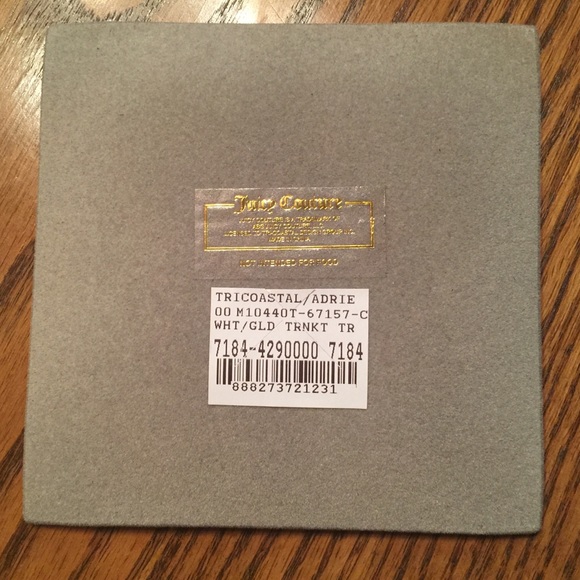 Juicy Couture Gold Chain Trinket Tray BNWT - Picture 2 of 4