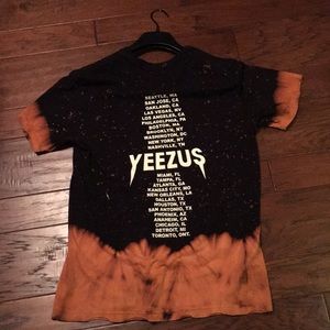 Yeezus tour bleach t-shirt