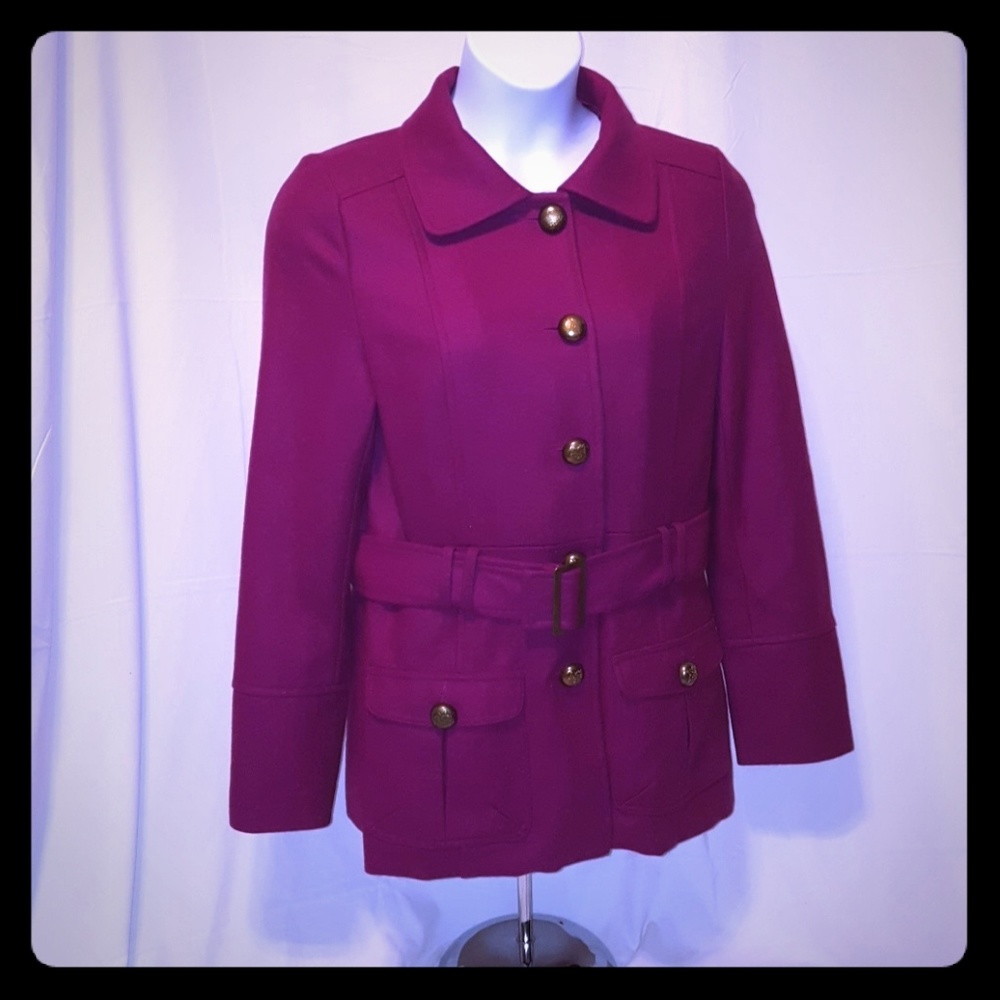 Fuschia Peacoat