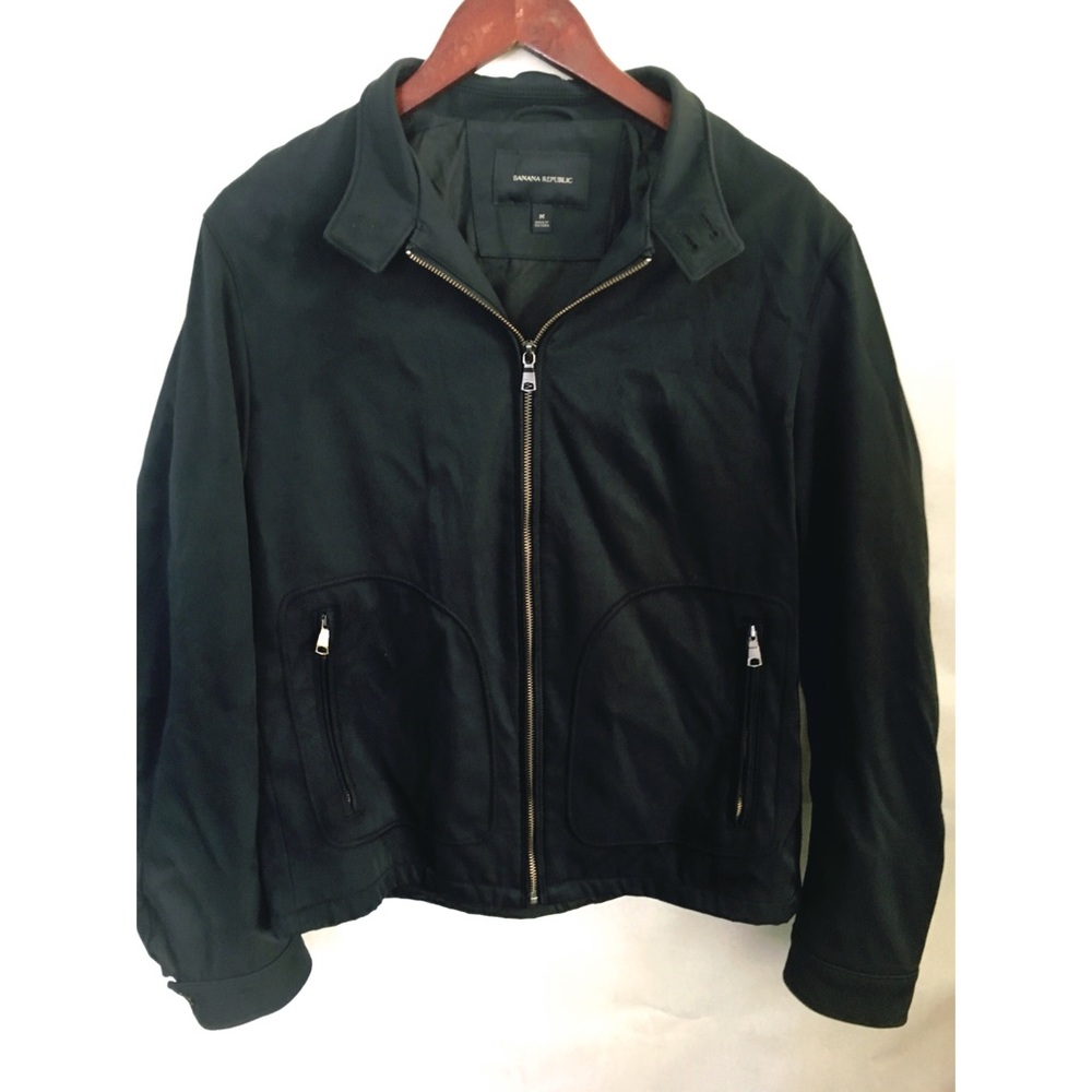 🔹Banana Republic Mens Black Outerwear In Medium