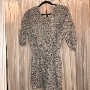 Zara white & black romper