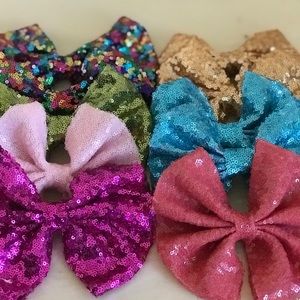 Sequins bows