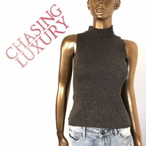 Rag & Bone ribbed turtleneck tank sz XS