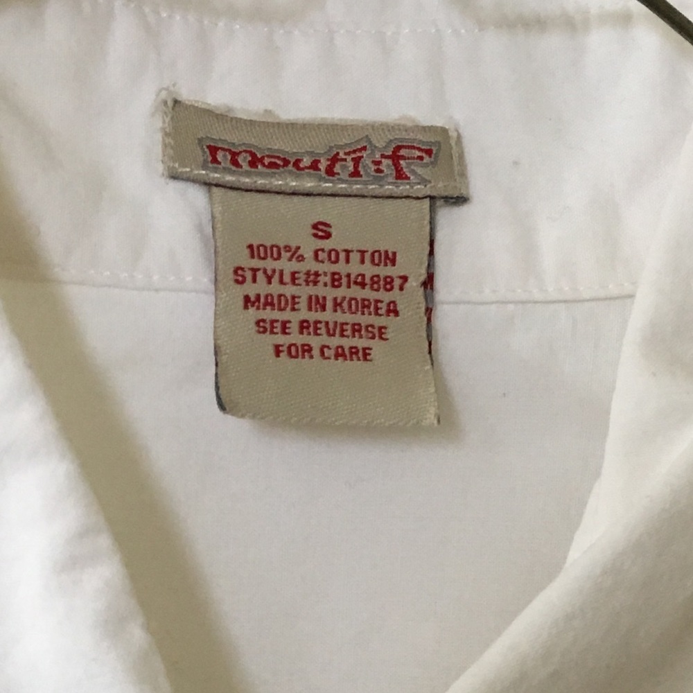 Moutif button down blouse - Picture 2 of 3