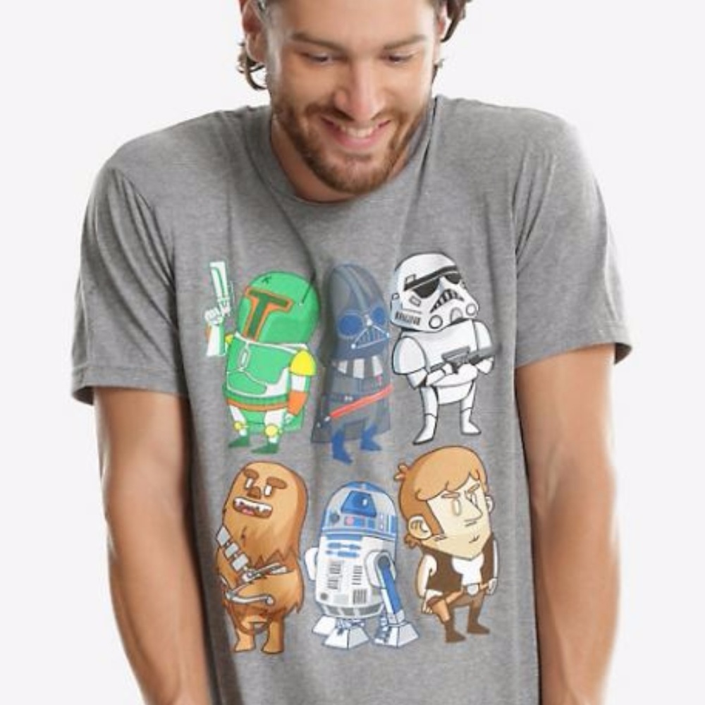 Star Wars Chibi Character T-Shirt