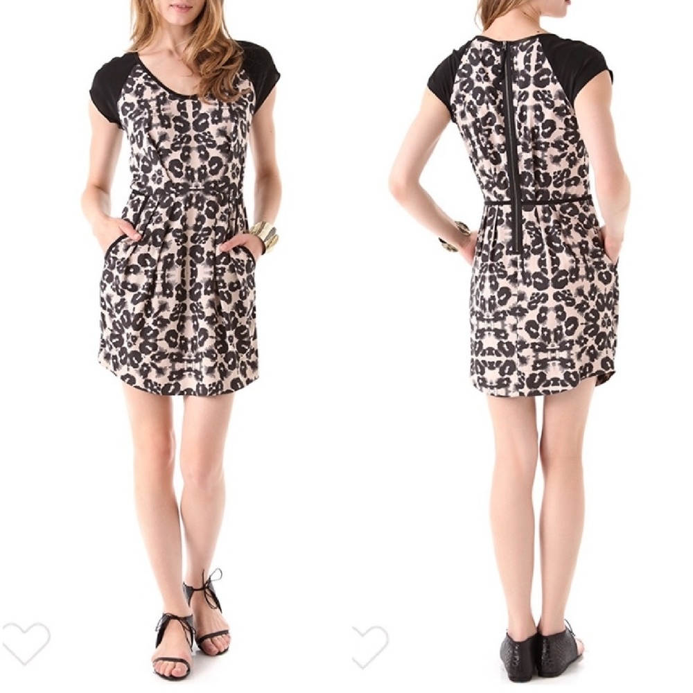 Rebecca Taylor • Leopard Block Dress