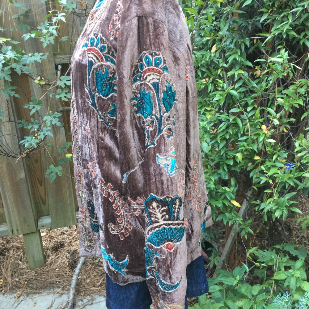 Velour  jacket