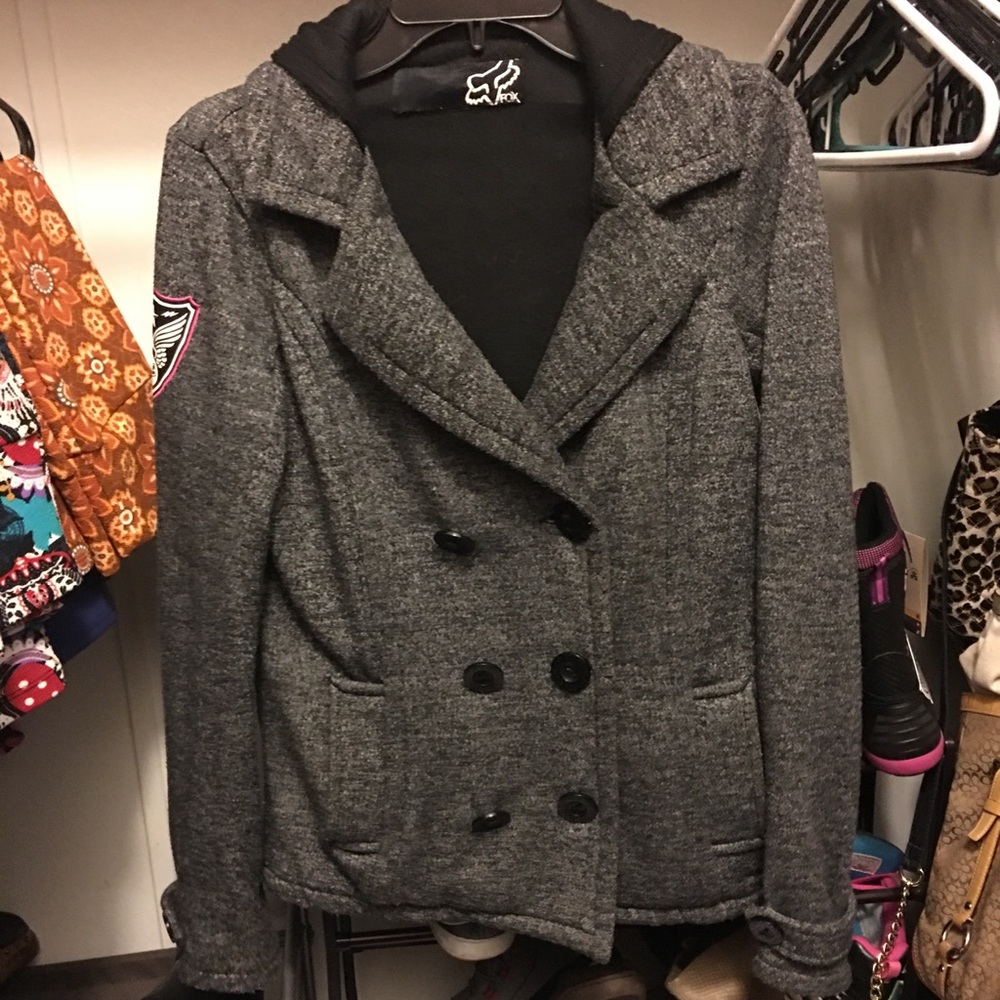 Fox Racing Sweatshirt material jacket