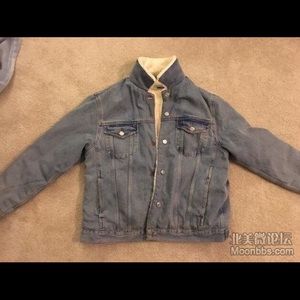 TOPSHOP MOTO COAT SIZE 8