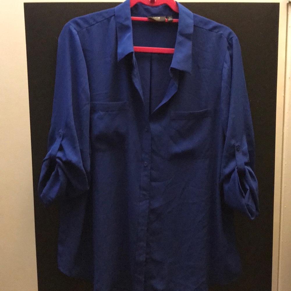Apt 9 Royal Blue Blouse