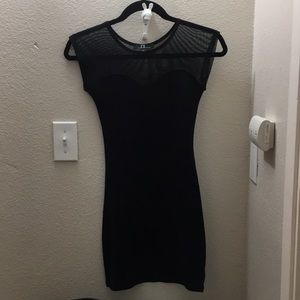 David lerner mesh tank dress