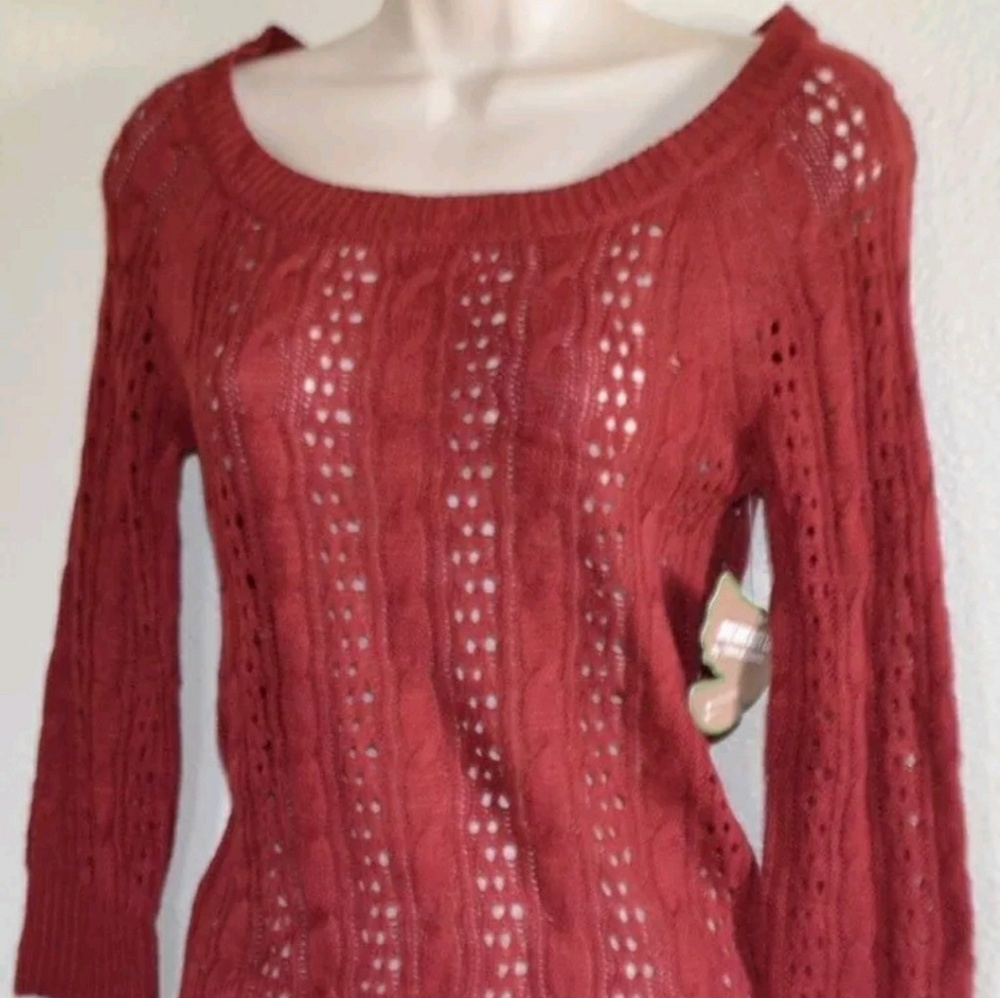Dream Out Loud Red Sweater