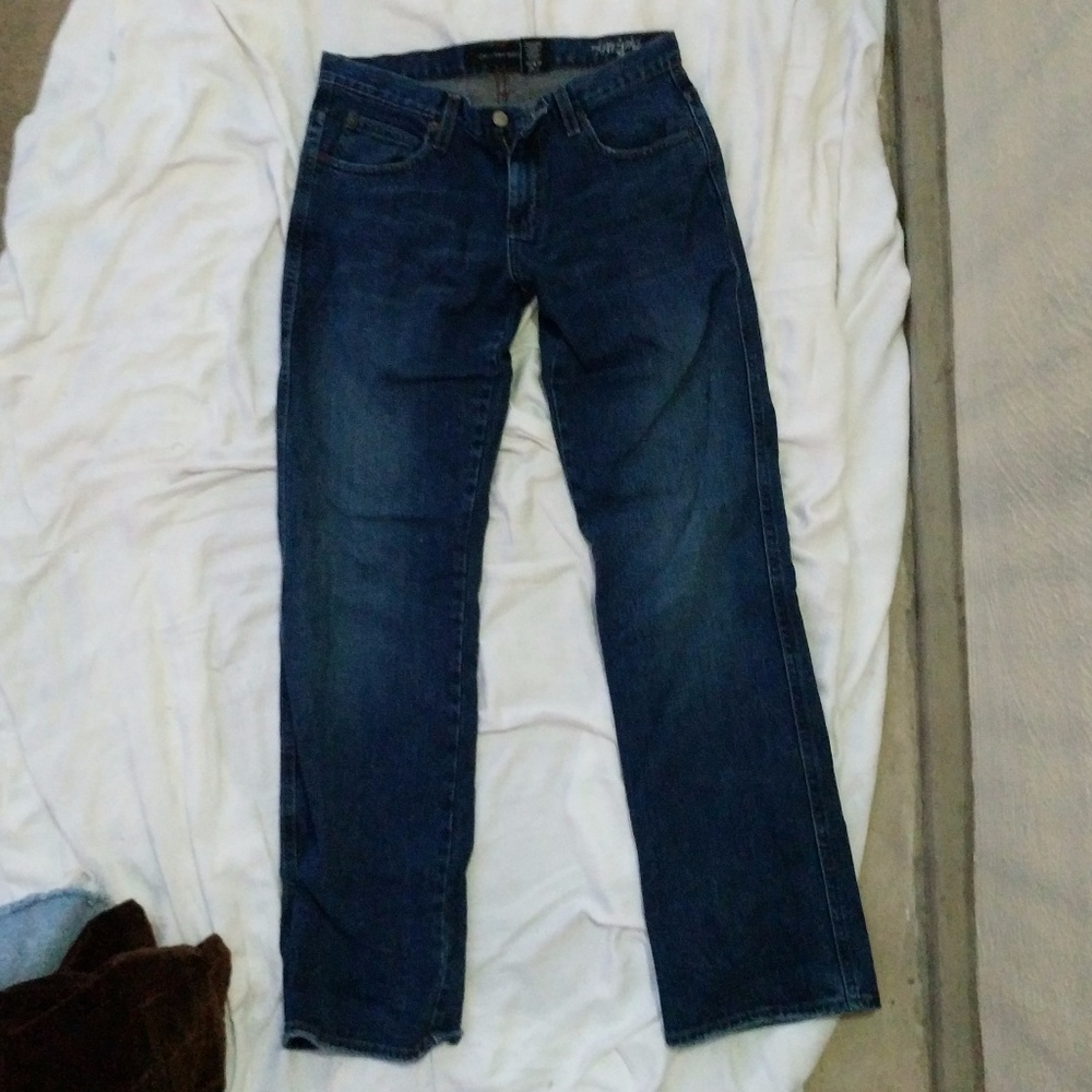 CK high waist mom jeans