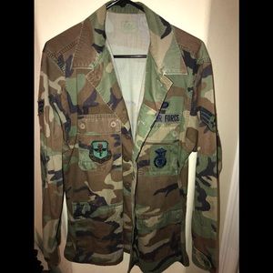 Medium Air Force fatigue jacket