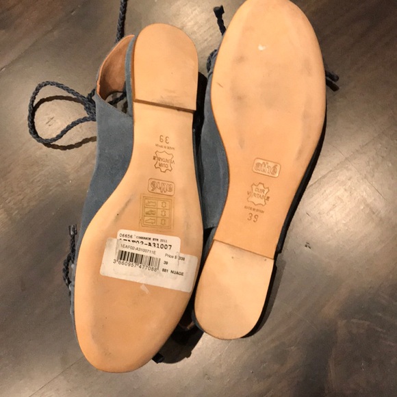 🆕 Vanessa Bruno Suede Flats - Picture 4 of 6