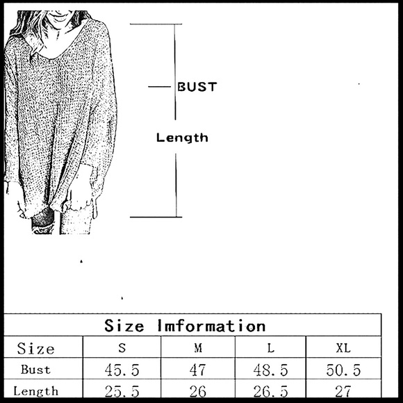 ✦NWT Oversized Knitted Sweater✦ - Picture 3 of 3