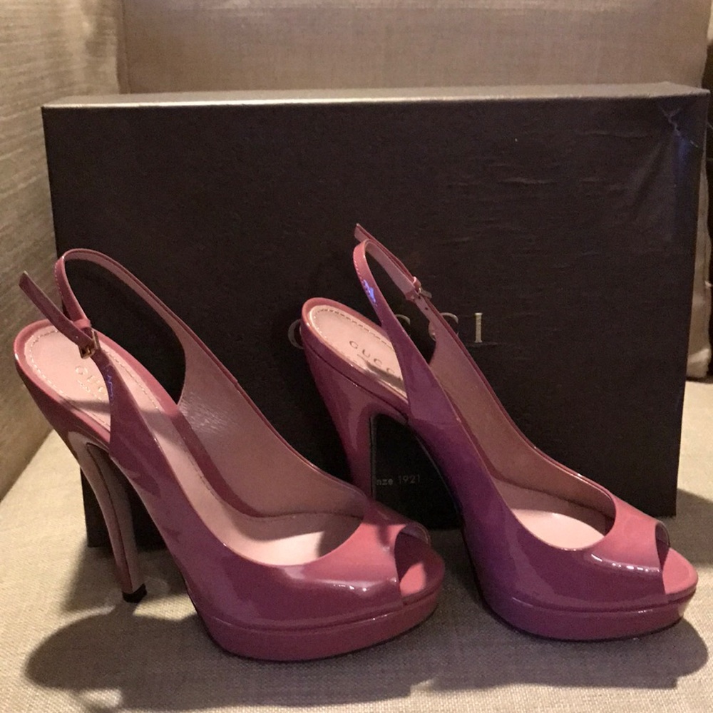 Gucci Heels. Condition like new! Only weared once!