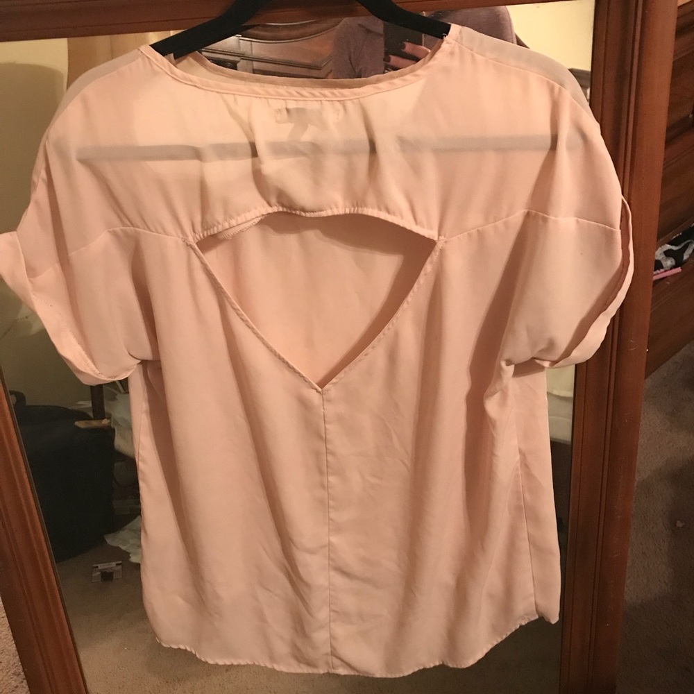 Light coral lucca couture shirt