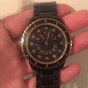 Betsey Johnson black watch