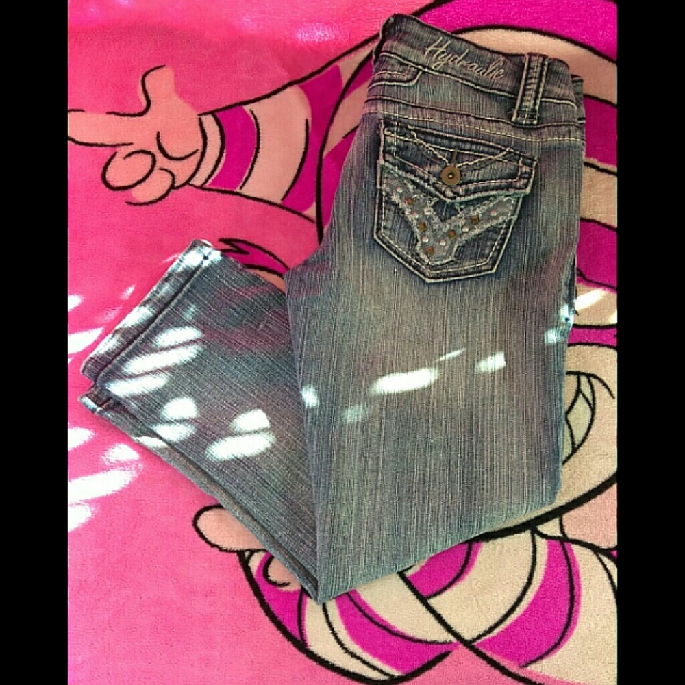 Hydraulic Capri Jeans Size 5/6