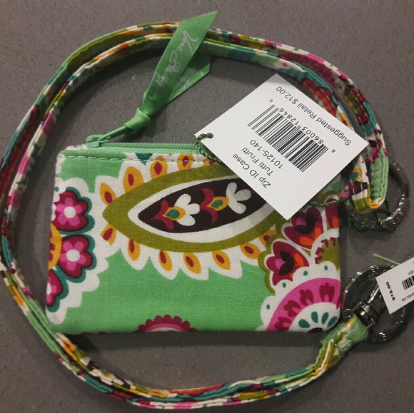 Vera Bradley Zip ID Case Lanyard Set NWT - Picture 2 of 4