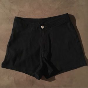 Black high waisted Shorts