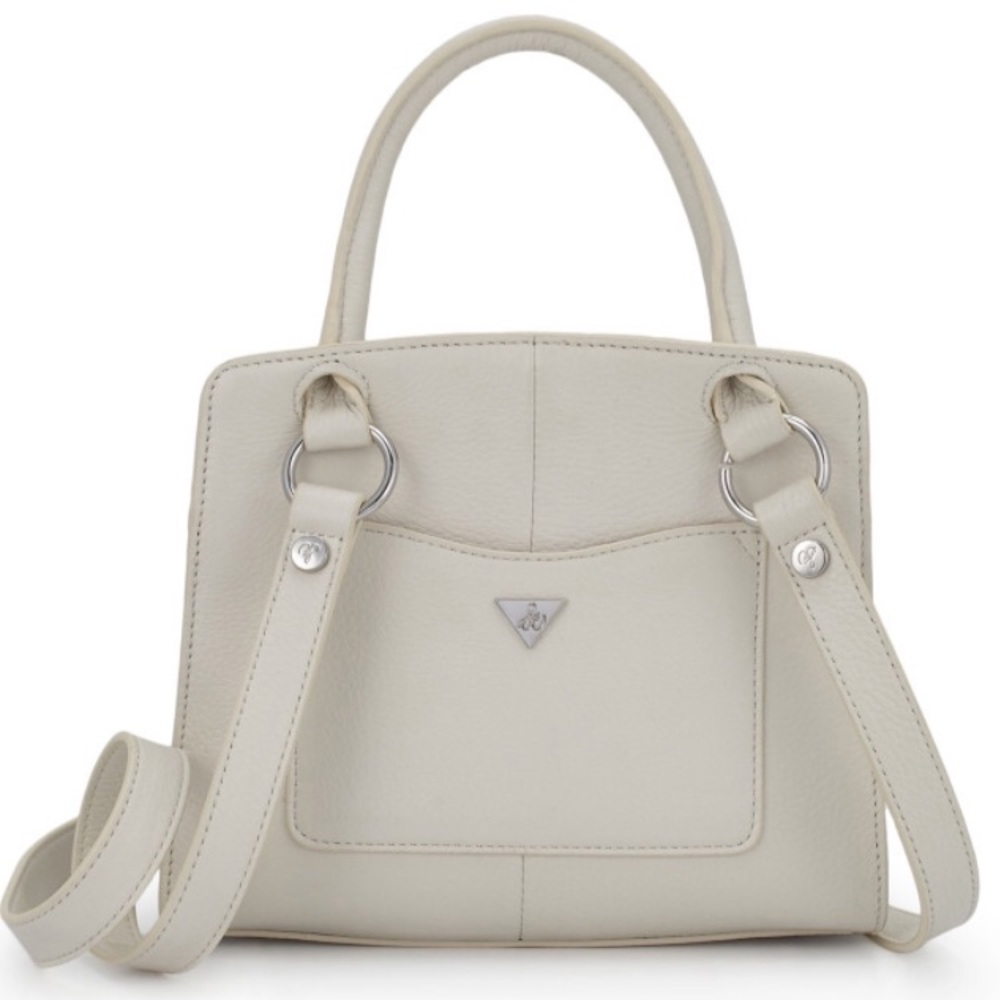 ❤️Sam Edelman - Natalya Top-Handle Ivory Bag