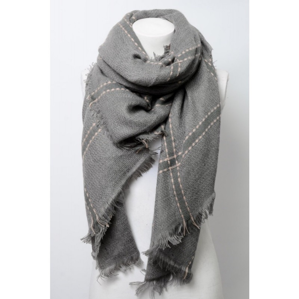 🆕GRAY Scarves