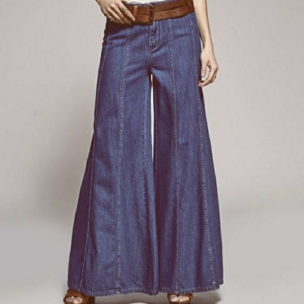 Free People flare denim NWT
