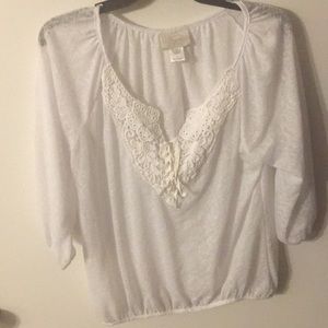 Shyanne white blouse.