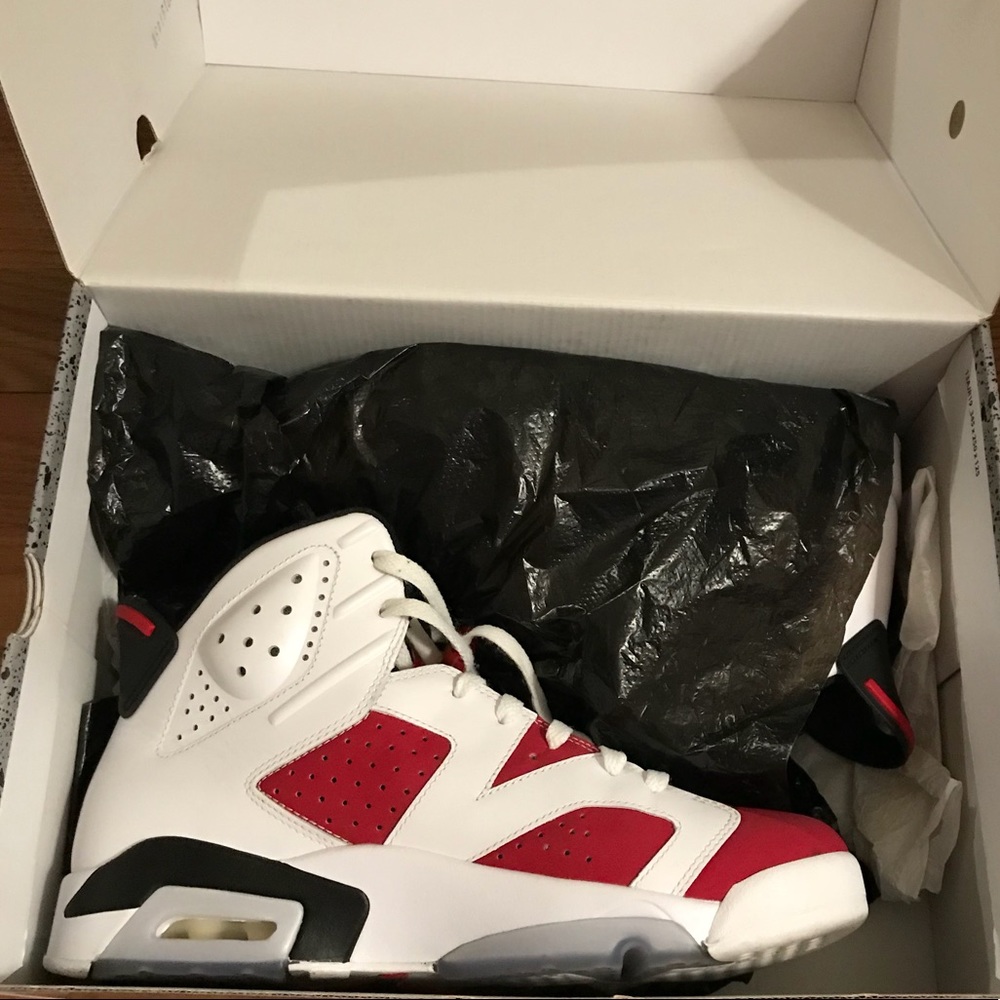 Air Jordan’s Retro 6s (Carmines)