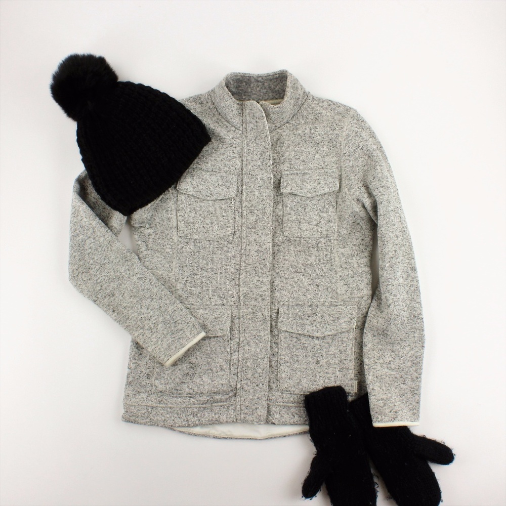 Eddie Bauer Better Sweater Fleece Cargo jacket