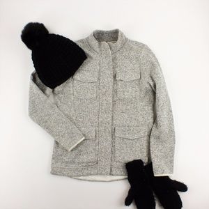 Eddie Bauer Better Sweater Fleece Cargo jacket