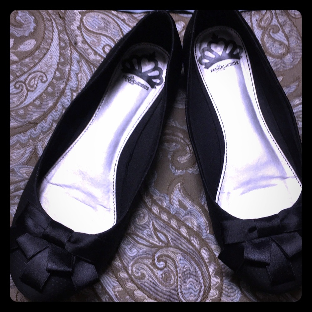 Fergalicious Black Flats
