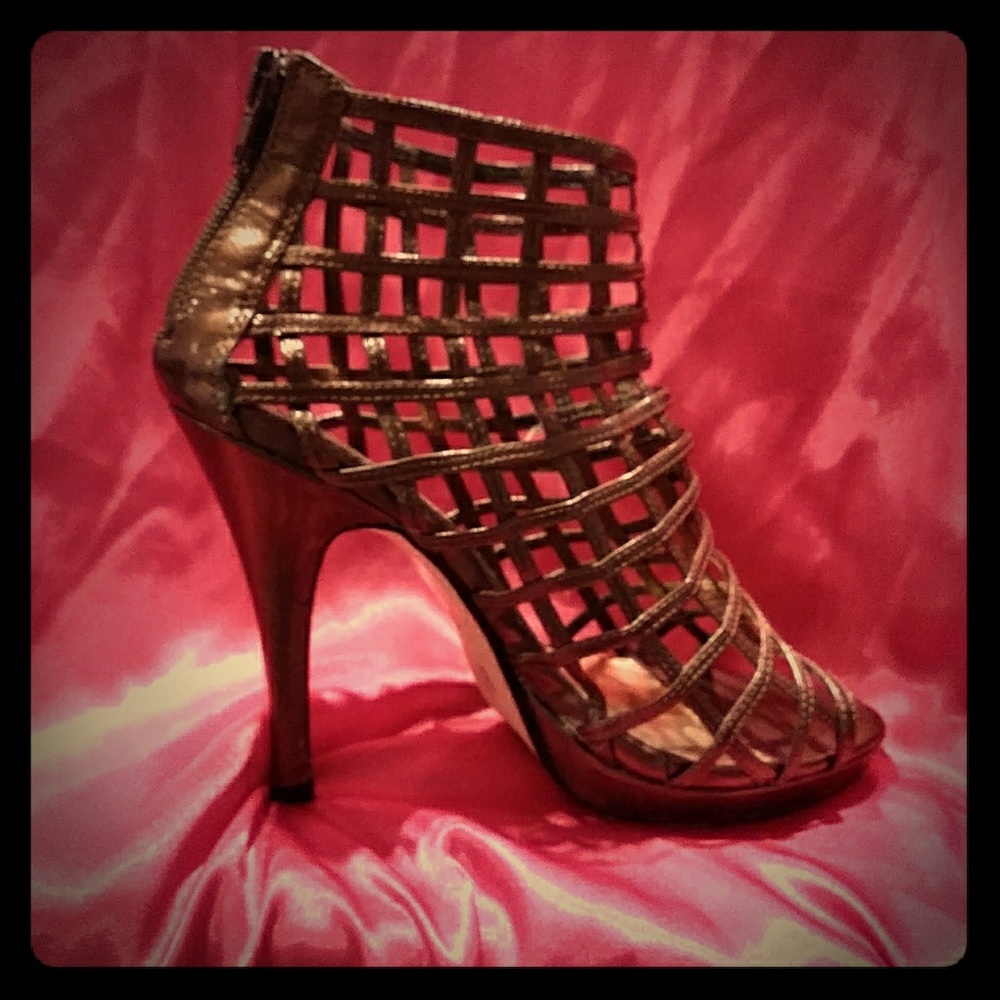 Bakers peep toe booties