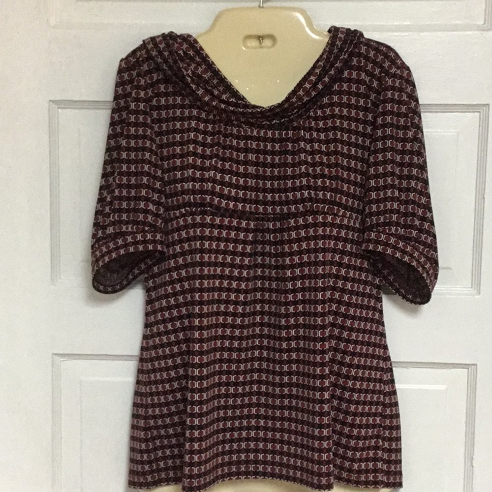 Loft Wide Neck Blouse