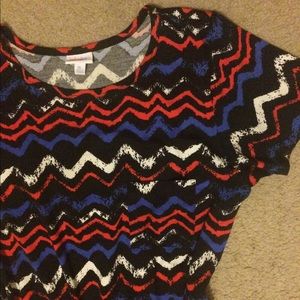 LuLaRoe XL Americana Carly