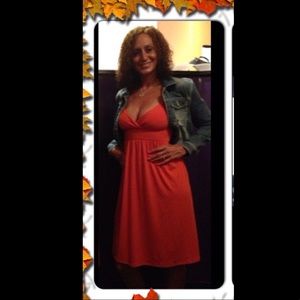 Burnt Orange Dress Size Medium