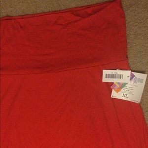 LuLaRoe XL Maxi - TRUE RED 🦄❤