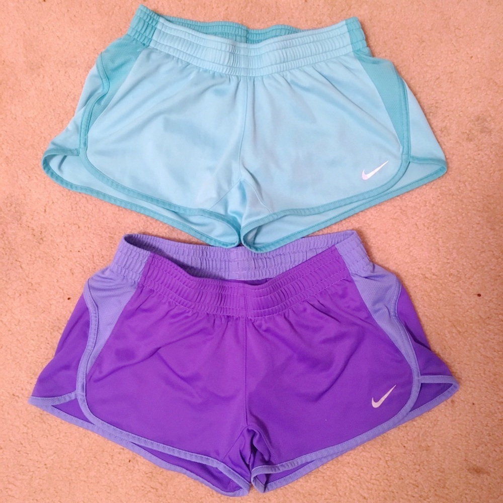 Nike Dri-Fit Short Bundle Size Small Purple / Blue