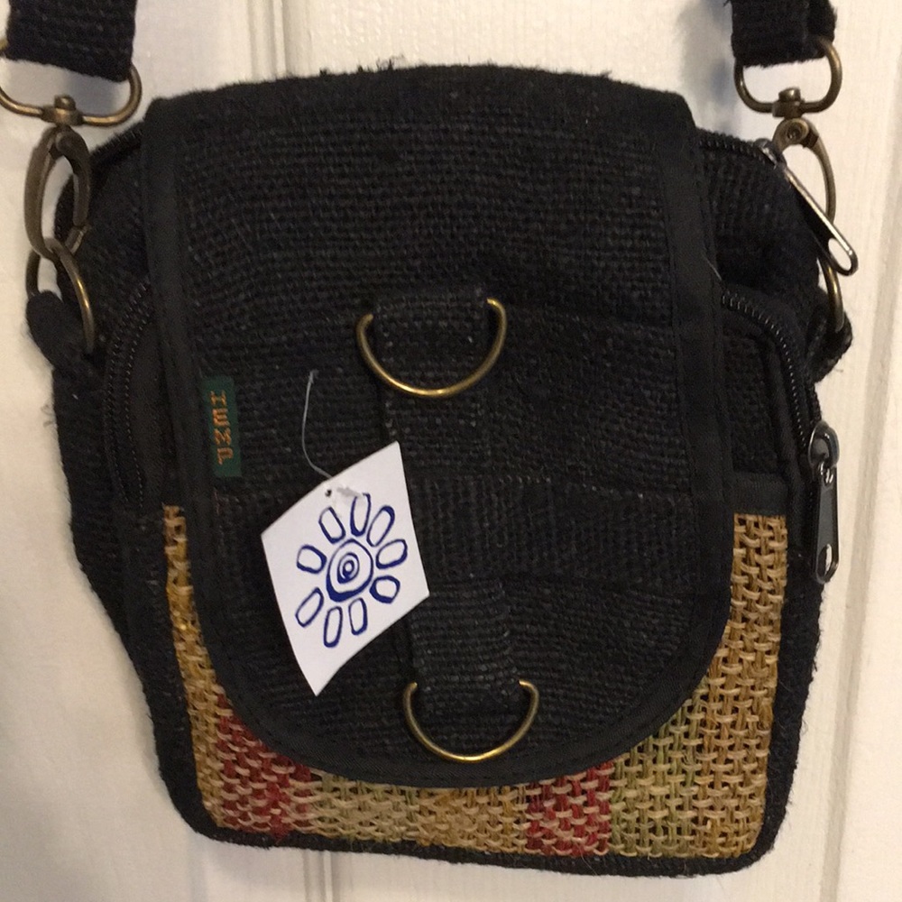 Mexicali Blues hemp shoulder/crossbody bag