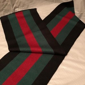 Black Gucci Scarf