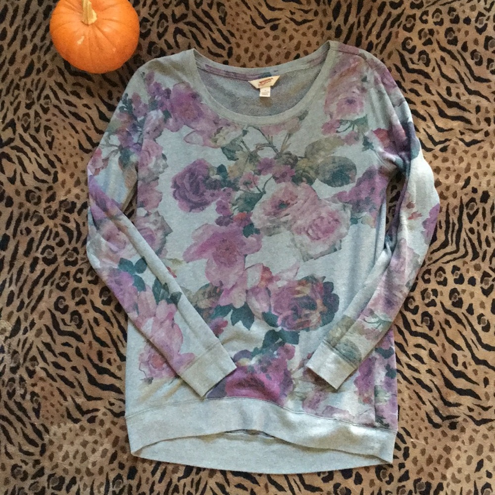 Arizona Jeans co Flower Sweatshirt Medium