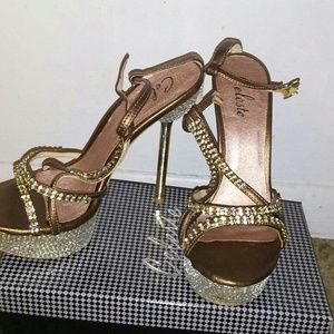 Gemstone heels