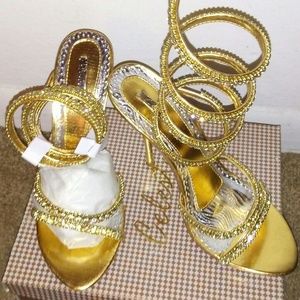 Gemstone heels