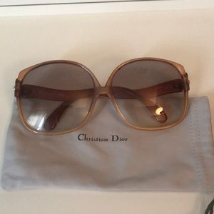 Christian Dior Vintage Oversized Sunglasses