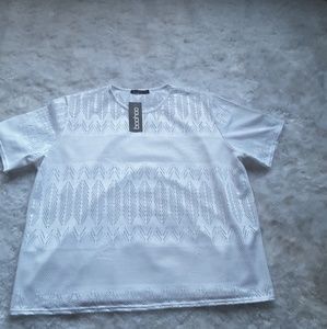 Boohoo Plus oversized tee NWT