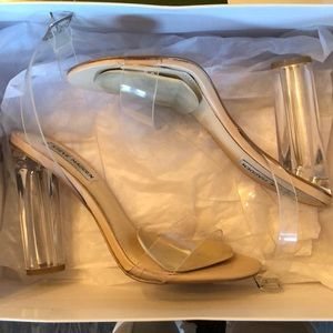Steve Madden Teena clear heels
