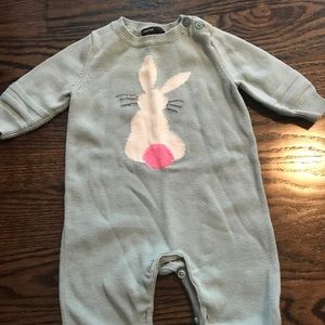 Babygap bunny Easter coverall 3-6 months
