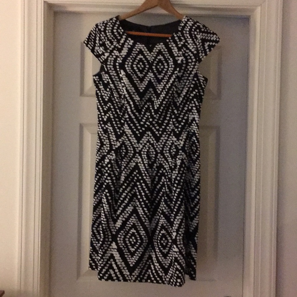 AB studio short sleeve dress